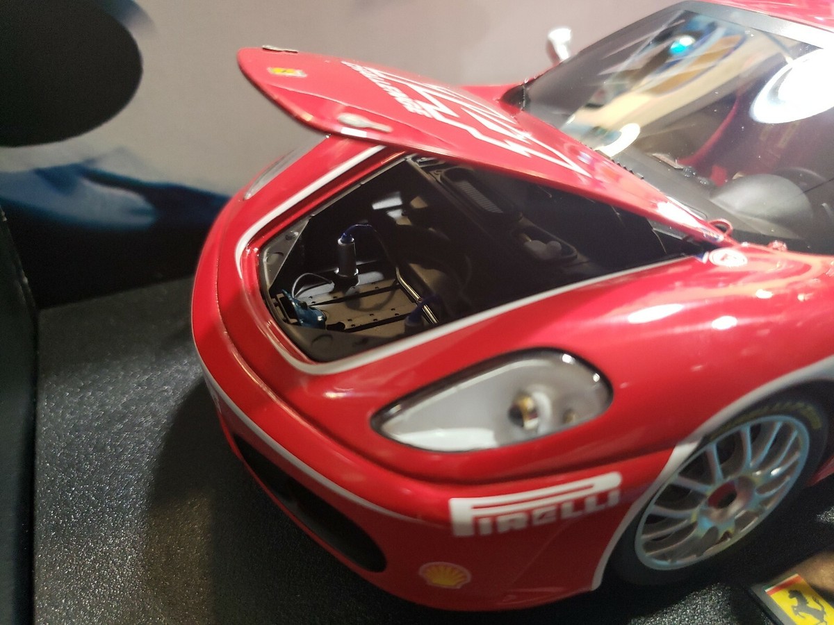 FERRARI F430 CHALLENGE RACE CAR #14 1:18 HOT WHEELS ELITE EDITION