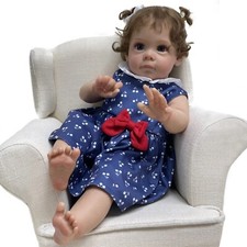 Bambola bambino 22 pollici Maggie Reborn bellissima neonata Bebe Boneca giocattolo regalo