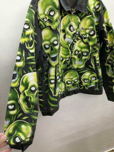 18SS SKULL PILE WORK JACKET SUPREME 
