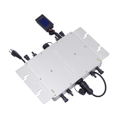 Solar Micro Inverter WVC-1200W MPPT Grid Tie Pure Sine Wave DC to AC Waterproof - Picture 7 of 20