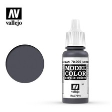 Vallejo 995 Model Colour German Grey 18ml Paint Dropper Bottle