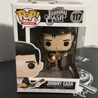 Funko Pop! Rocks: JOHNNY CASH (PLAYING GUITAR) #117 VAULTED