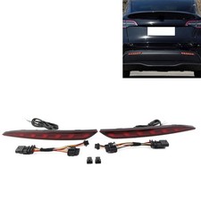 Bremslicht hinten Dynamischer Blinker Reflektor für Tesla Model Y 20-22 Rot