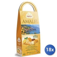 18x Multipack Crispo Confetti Choco-Almonds Orange Amalfi Gr 150