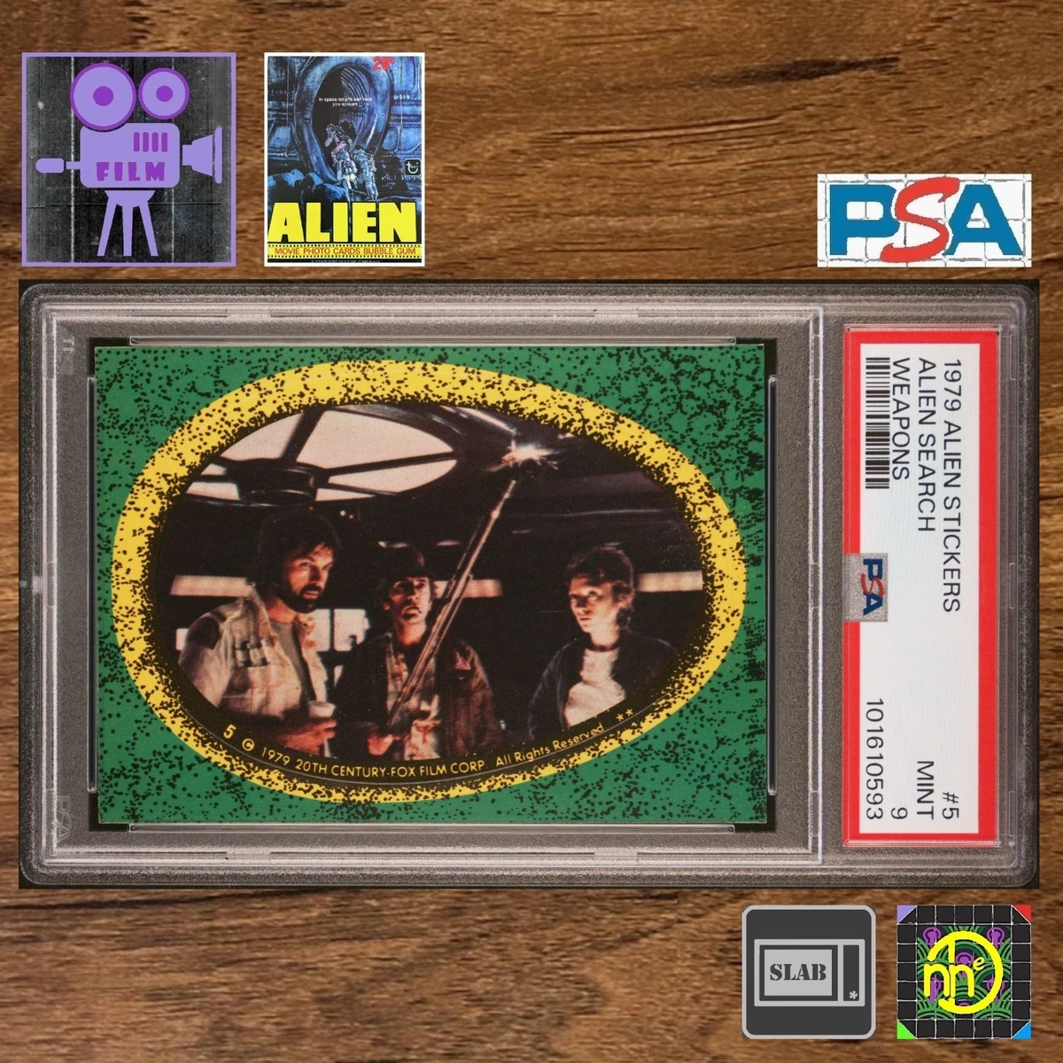 25+ Professional Sports Authenticator (PSA) Alien with Vintage
