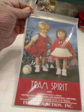 Vintage Collectible Indigo Junction Team Spirit Doll Clothes Patterns