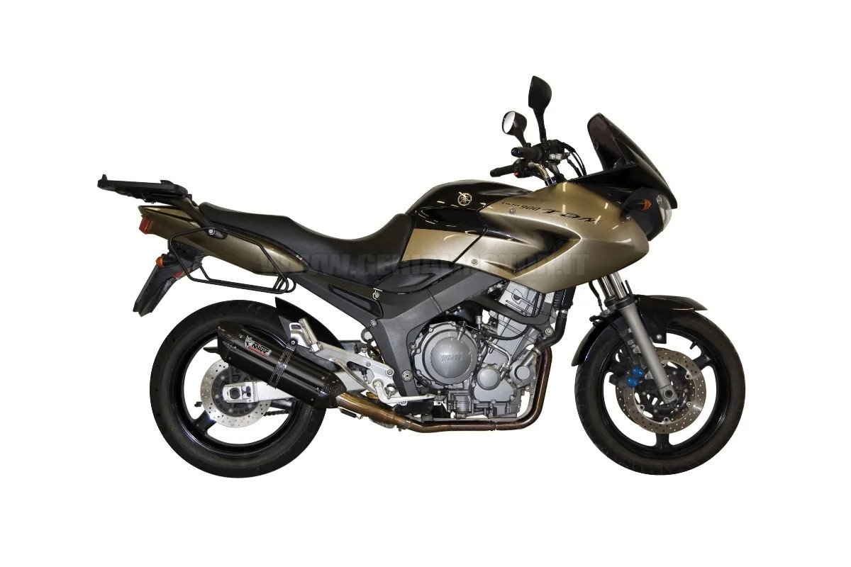 Mivv Exhaust Mufflers Suono Black Stainless Steel for Yamaha Tdm 900 2002 > 2014
