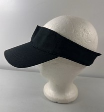 Fashion Black Adjustable Everyday Active Ultra Comfy Visor Cap