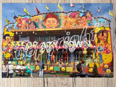 XXL Foto Etagen-Irrgarten CRAZY TOWN Wagner - Kirmes Schausteller Modellbau