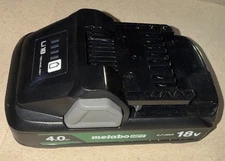 METABO HPT 18V 4AH LITHIUM ION POWER TOOL BATTERY PACK WITH FUEL INDICATOR