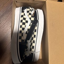 MENS VANS OLD SKOOL PRIMARY CHECKER BOARD SZ 5. W Sz 6.5 BLACK WHITE VN0A38G1P0S