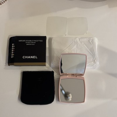 NEW CHANEL Miroir Double Facettes Dual Sided Pink Compact Make-up