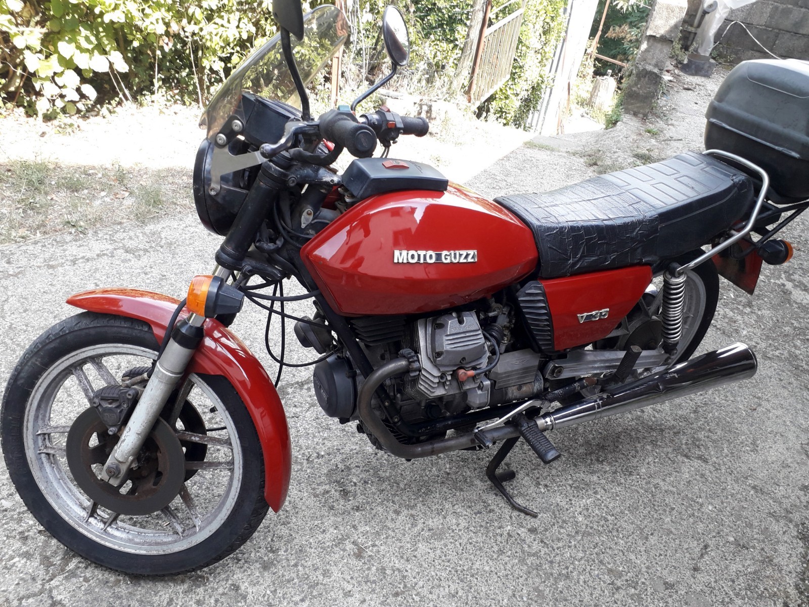 Moto Guzzi V35 d'epoca del 1979