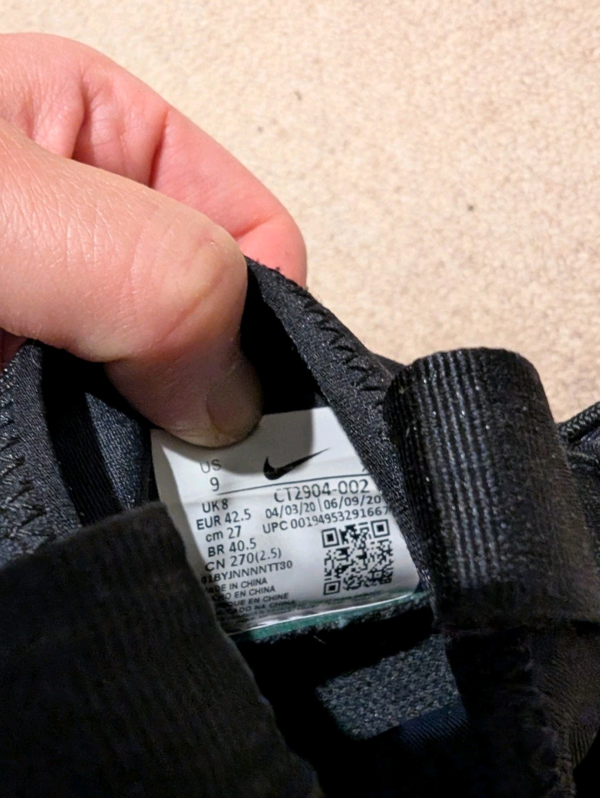Nike ACG Mountain Fly Gore-Tex Dark Grey Size 8 image 6