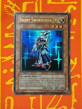 YUGIOH SILENT SWORDSMAN LV3 ULTRA RARE 1ST EDITION EXC RDS-EN009
