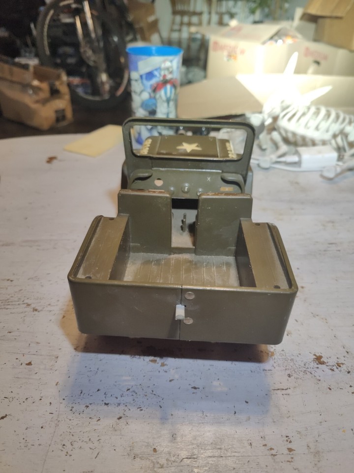 Vintage TONKA JEEP Army Military Commander Metal Car GR 22431 eBay