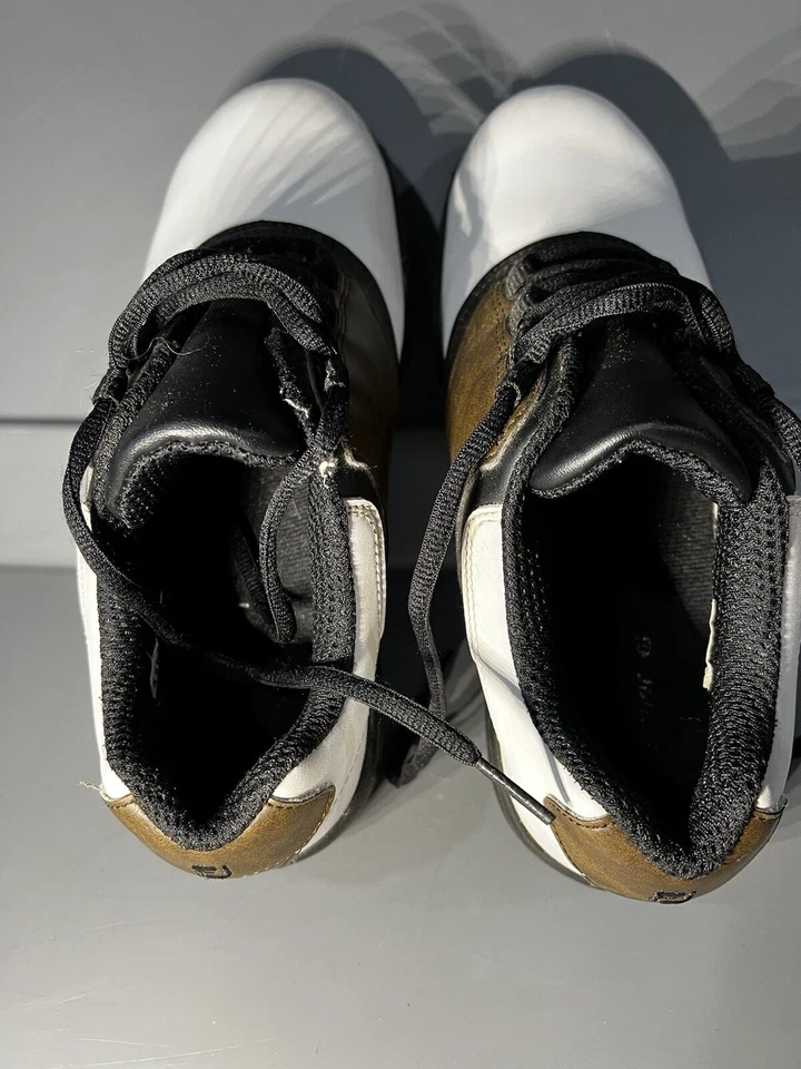 Zapatos de golf FootJoy, talla 5 - marrón/blanco Foto 2 de 4