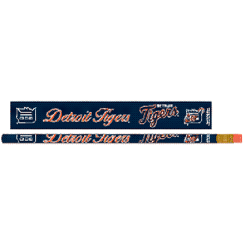 Detroit Tigers Pencils 6 Pack