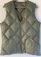 Down Puffer Vest By Queen Duck. Styles From Around The World. Sz Xl