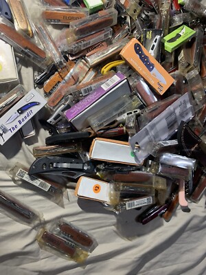Tsa Confiscated Pocket Knives/multitools Lot