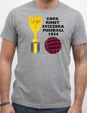 FIFA WORLD CUP SWISS 1954 - RIMET - Gray Sublimated T-SHIRT - Ask for Size