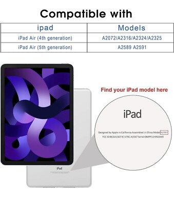 Case for iPad Air 5 / iPad Air 4 10.9 Inch [5th Generation] [4th
