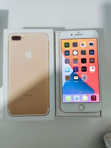 A+++++Apple iPhone 7 Plus - 128 GB - oro rosa sbloccato (CDMA + GSM) sigillato in scatola - Foto 1 di 9
