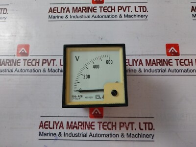 Shanghai Yitai F96-ACB Voltmeter 480/120V 0-600V 1F01-PV01