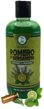 SHAMPOO ROMERO & BERGAMOTA (ROSEMARY & BERGAMOT) 16.9 fl oz healthy and beautifu