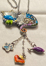 Fun Unique Cat Kitty Enamel Charm Key Chain 004-219