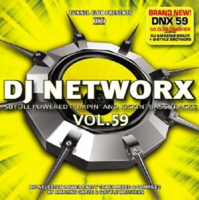 DJ NETWORX VOL.59 2 CD NEU - SCOOTER, DEJORO, PHRANTIC, QULINEZ, FINGERLING