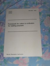 Good condition BS5252 : 1976 Colour Standard *Free Post