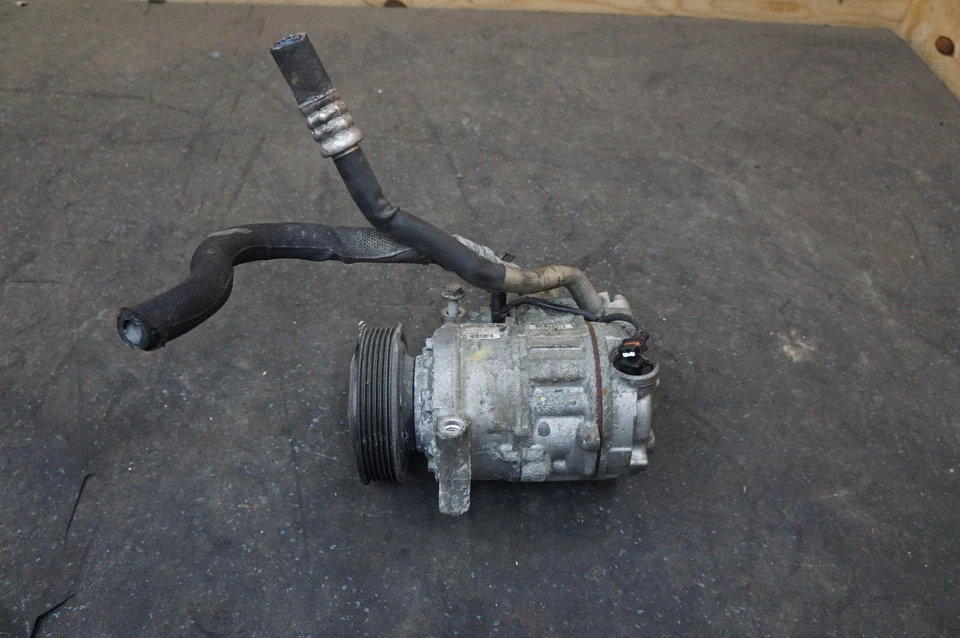 Conjunto de compresor de aire acondicionado OEM 4h0260805e Audi A8 diésel TDI 2014-16 Foto 2 de 4