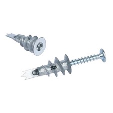 Plasterboard Fixings Self Drill Cavity Wall Speed Anchor Plugs Including Screws