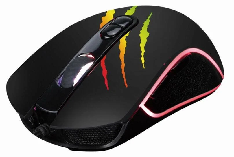 USB Gaming Mouse USB 7 LED Colours Adjust up to 3200DPI 7Buttons PC Laptop M425G - Image 2 of 4