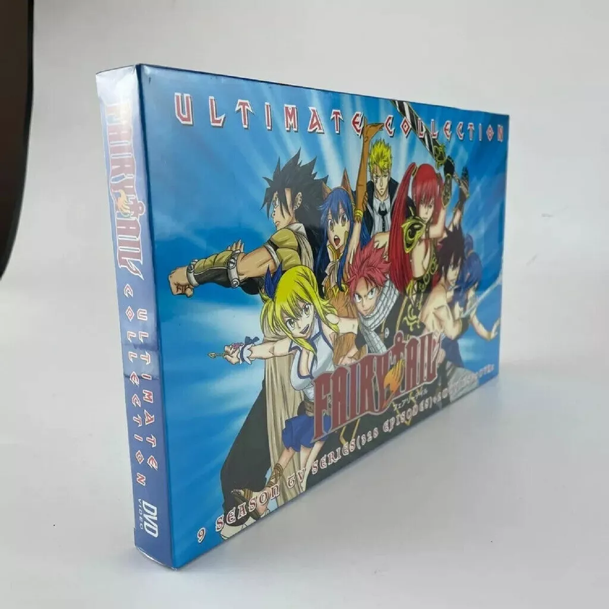 Anime DVD Fairy Tail Complete Series TV Vol.1-328 End + 2 Movies English  Dubbed