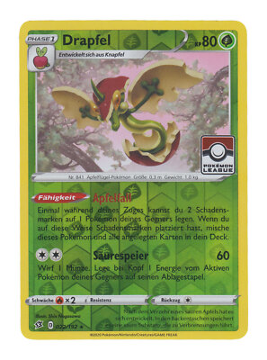 Pokemon 022/192 - Drapfel -  Pokemon League Promo - Deutsch