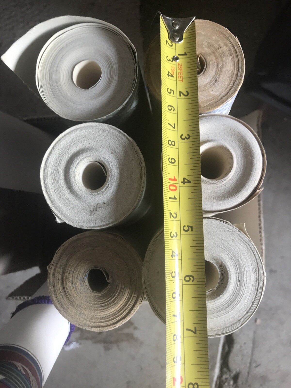 Vintage Wallpaper Rolls Lot 8 eBay