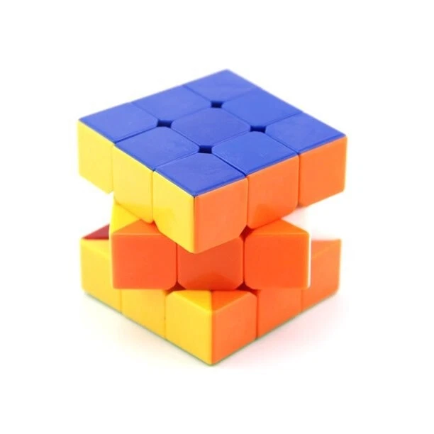 Speed Cube 3x3 Magic Cube Stickerless Puzzle Cube Intelligence Improvement Toys - Image 2 of 4