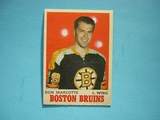 1970/71 O-PEE-CHEE NHL HOCKEY CARD #138 DON MARCOTTE ROOKIE EX/NM SHARP!! OPC