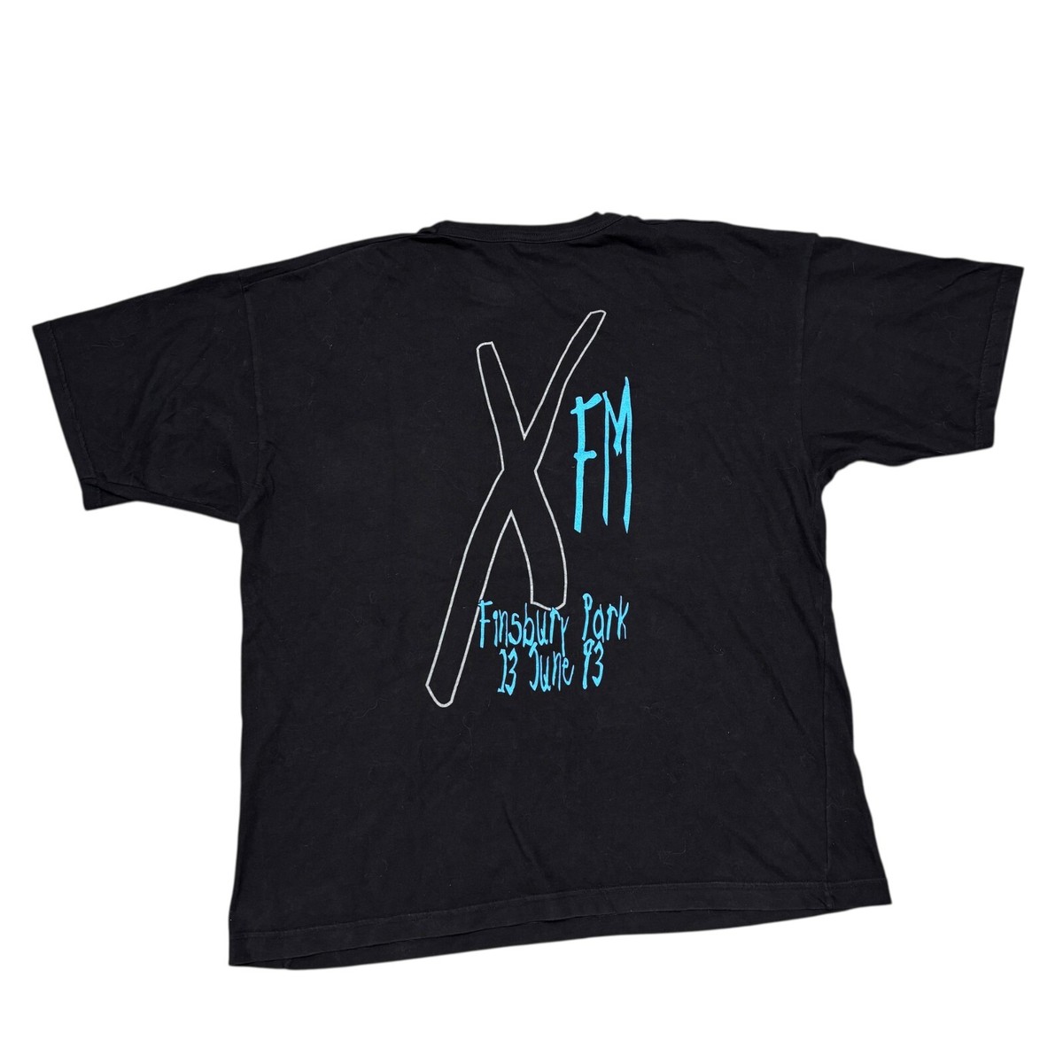Vintage The Cure Shirt XL Black 90s Tour Concert Brockum