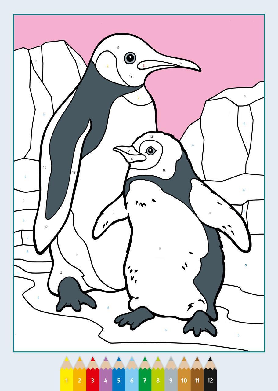 Thumbnail - Ravensburger Creart Malen Nach Zahlen Ab 5: Tierkinder, Malbuch, 24
