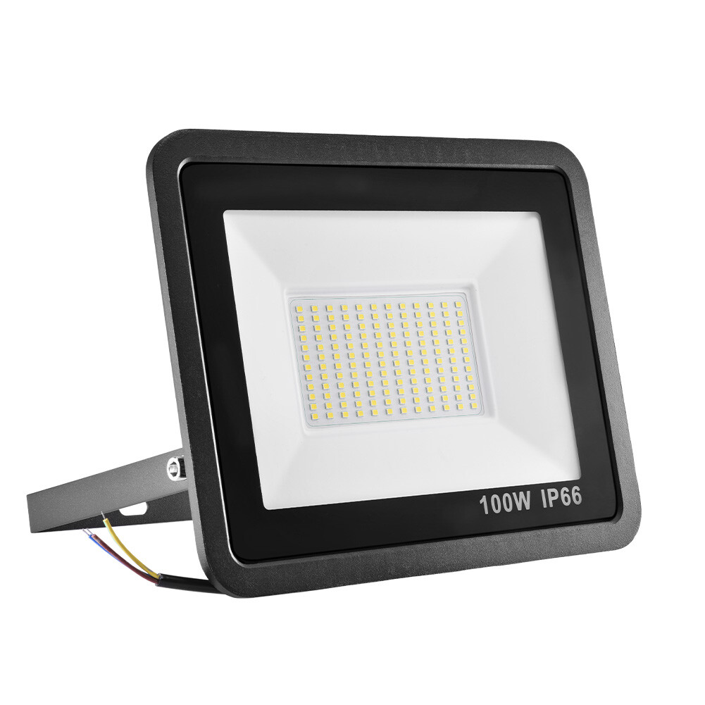 Foco LED De Hasta 500W Para Exterior - Potente Reflector IP66 Con Sensor De Movimiento Y 3 Años De Garantía