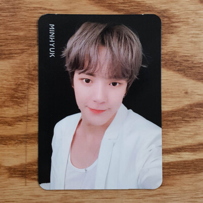 Minhyuk Official Photocard Monsta X We Are Here The 2nd Album Take.2 Genuine