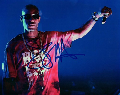 DMX 8x10 handsigniertes signed 8x10 Foto Bild und COA - Bild 1 von 1