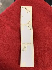 1968 Topps Action All Star Sticker Willie Mays Pete Rose Backing Only - RARE!!!