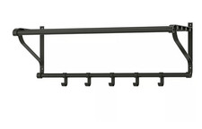 Cappelliera IKEA PORTIS, nero, 90 cm NUOVO originale