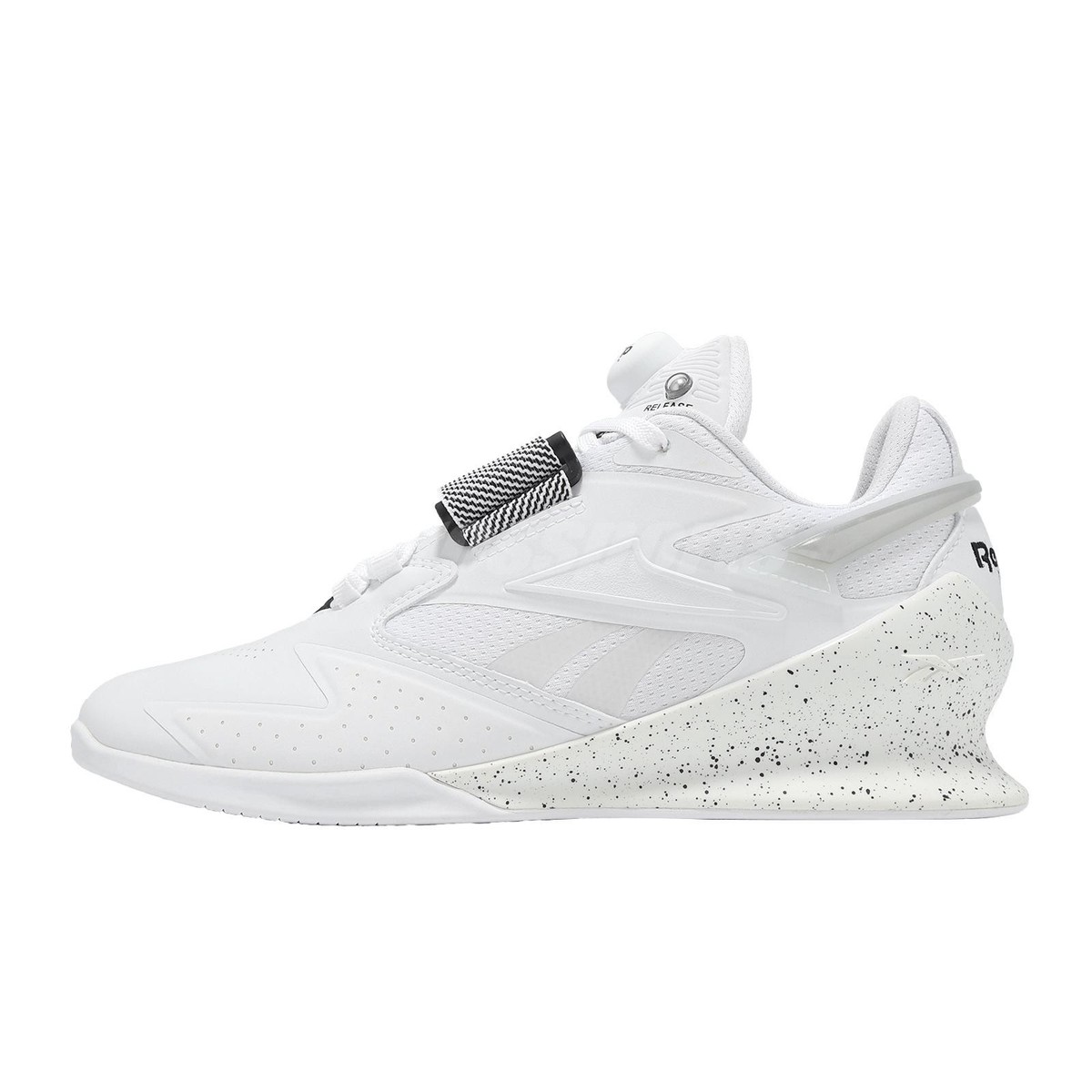 Reebok Legacy Lifter III 3 White Black Men Cross Training Workout