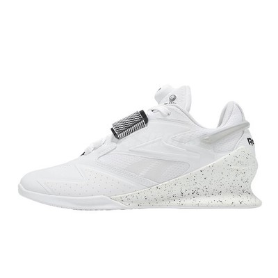 Reebok Legacy Lifter III 3 White Black Men Cross Training Workout