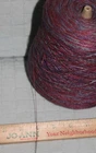 Cone Yarn Astro Dye Works Slate Wine Purple Spool Craft Knit Crochet Fast Ship